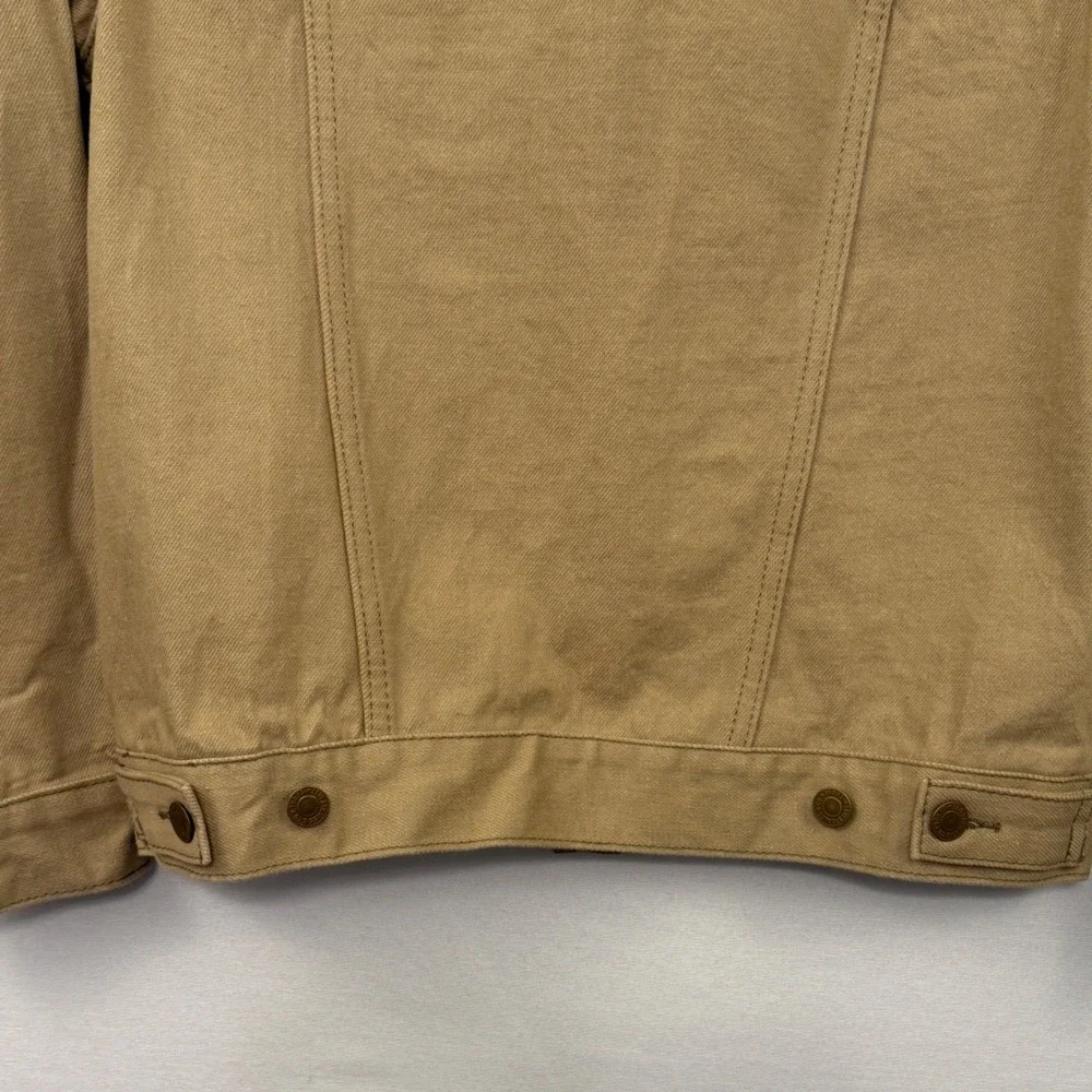 Youth  Levi‎ Strauss & Co Tan Trucker Jacket Size Large 12 13 Yrs